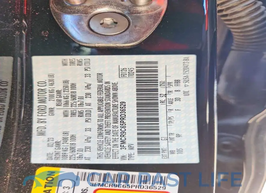 3FMCR9C65PRD36529# 12