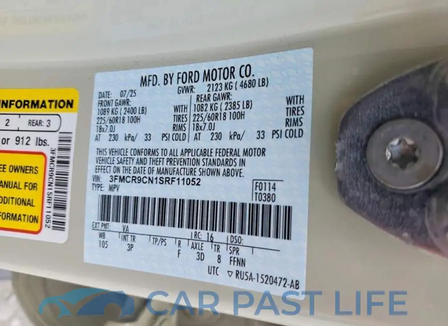 3FMCR9CN1SRF11052# 13