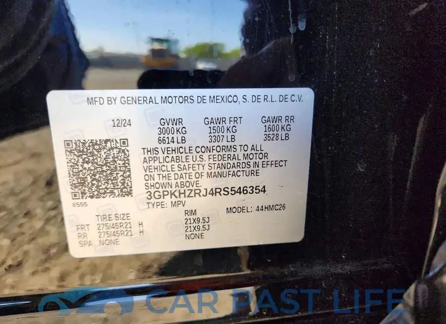 3GPKHZRJ4RS546354# 13