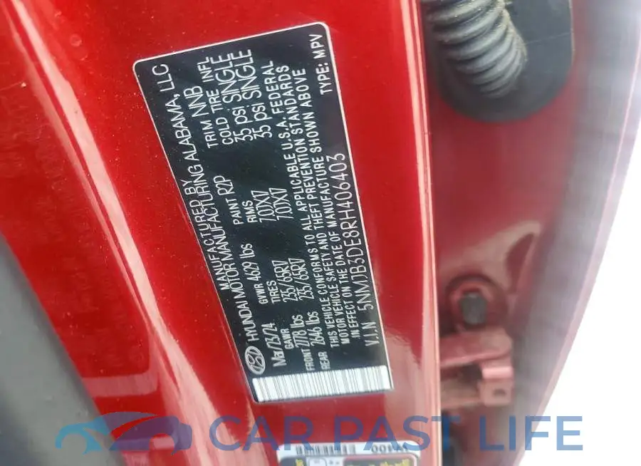 5NMJB3DE8RH406403# 13