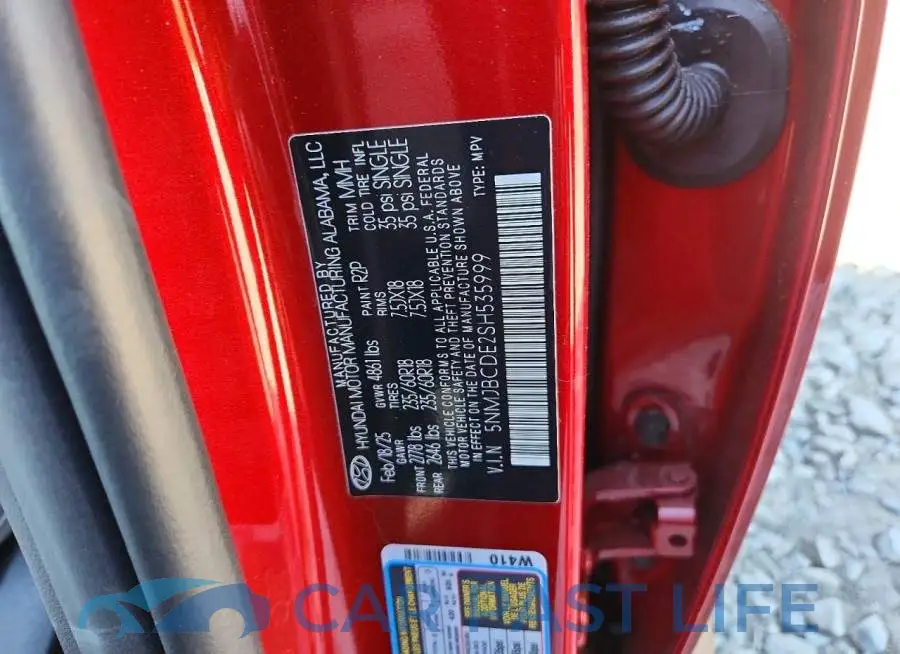 5NMJBCDE2SH535999# 13