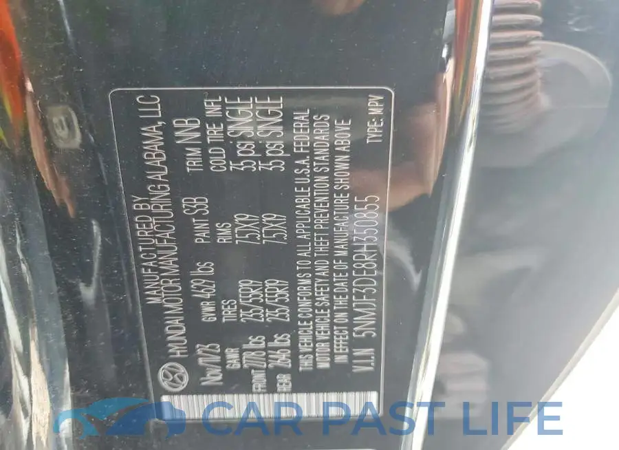 5NMJF3DE8RH350855# 13