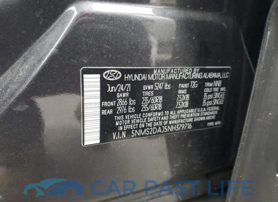 5NMS2DAJ5NH379716# 12
