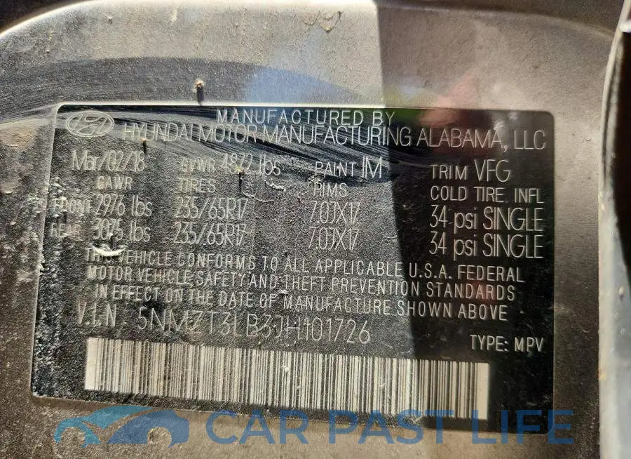 5NMZT3LB3JH101726# 13