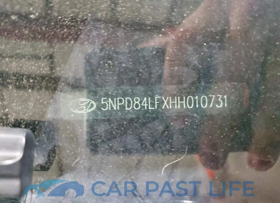 5NPD84LFXHH010731# 12