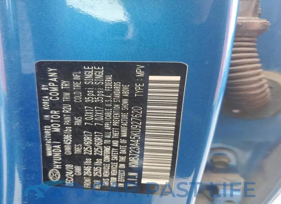 KM8J23A45KU927620# 12