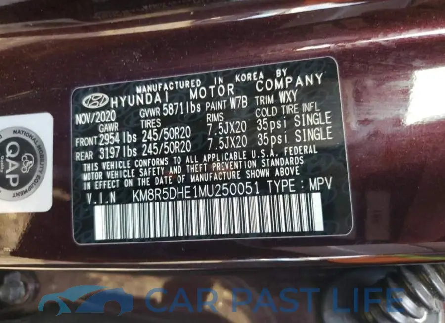 KM8R5DHE1MU250051# 13