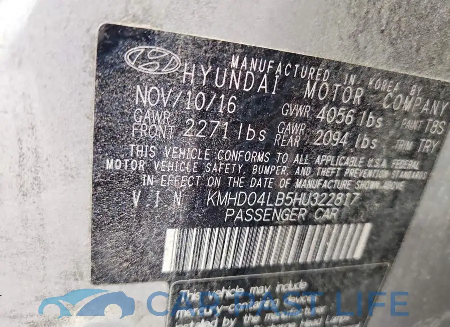 KMHD04LB5HU322817# 12