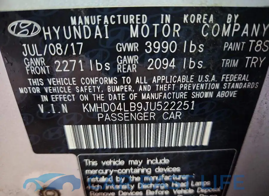 KMHD04LB9JU522251# 12