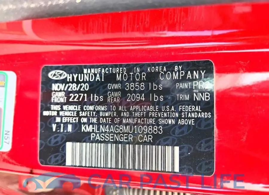 KMHLN4AG8MU109883# 12