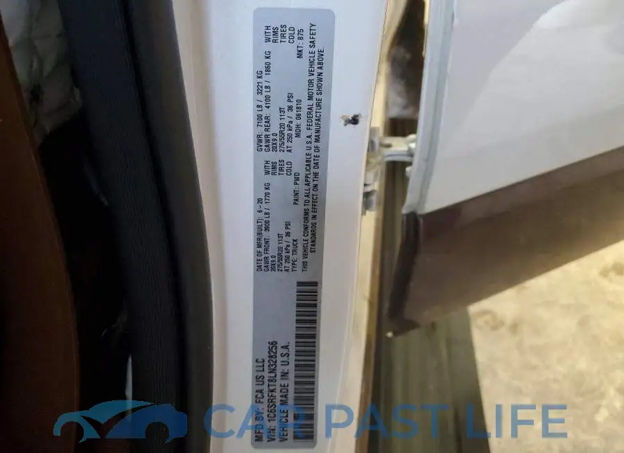 1C6SRFKT8LN328256# 12