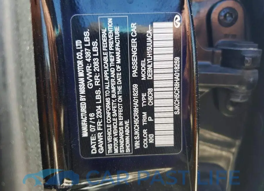 SJKCH5CR8HA018259# 12