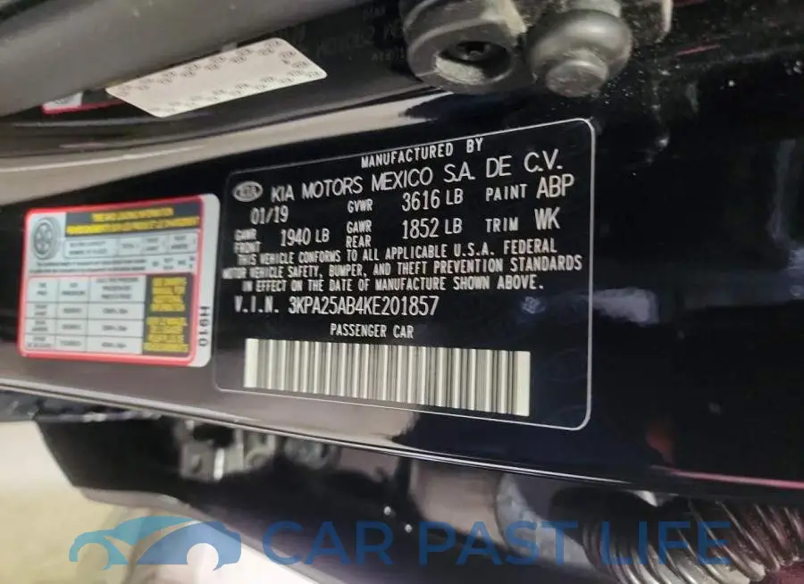 3KPA25AB4KE201857# 13