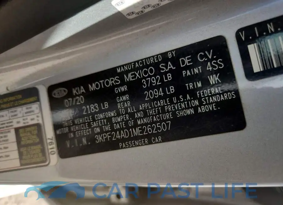 3KPF24AD1ME262507# 12