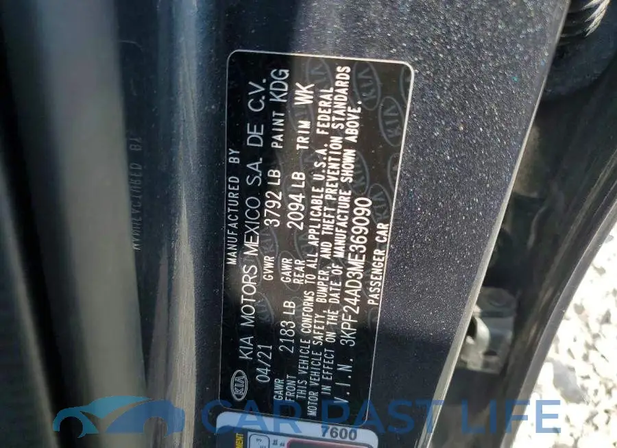 3KPF24AD3ME369090# 12