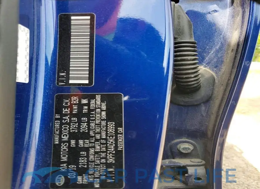 3KPF24AD5KE108993# 12