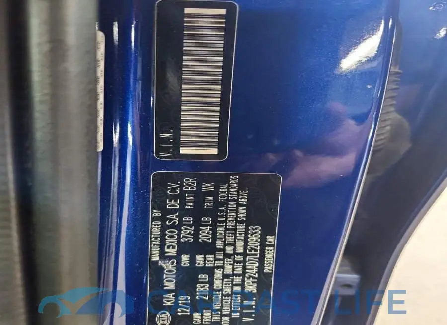 3KPF24AD7LE209633# 12