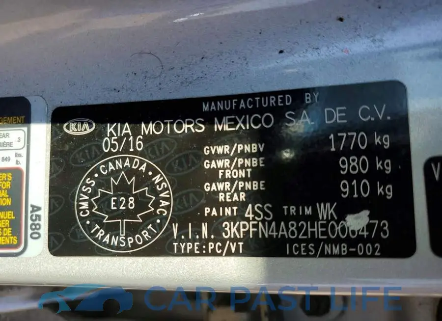 3KPFN4A82HE006473# 12