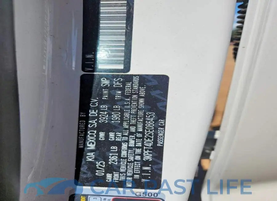 3KPFT4DE2SE086453# 12