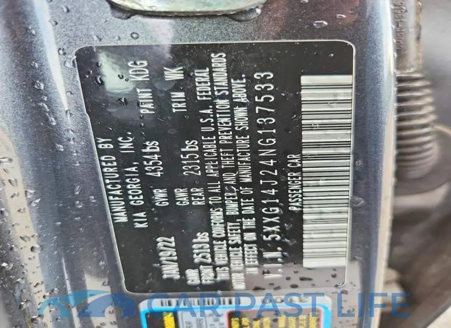 5XXG14J24NG137533# 12