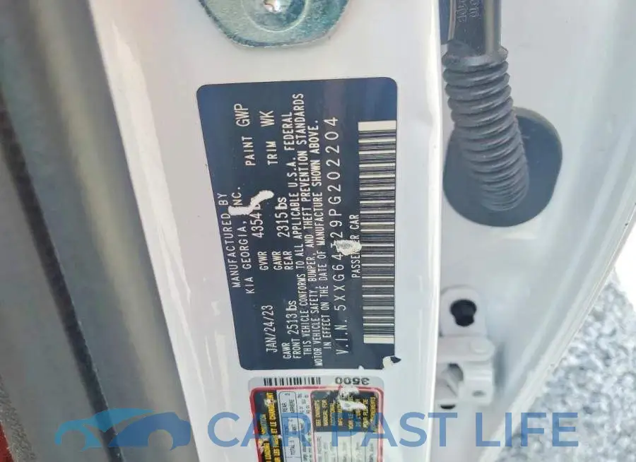 5XXG64J29PG202204# 12