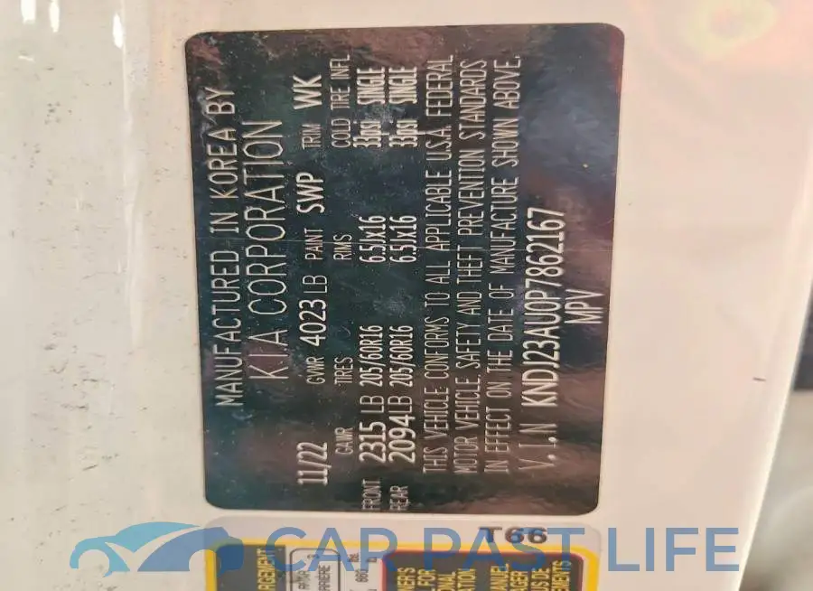 KNDJ23AU0P7862167# 12