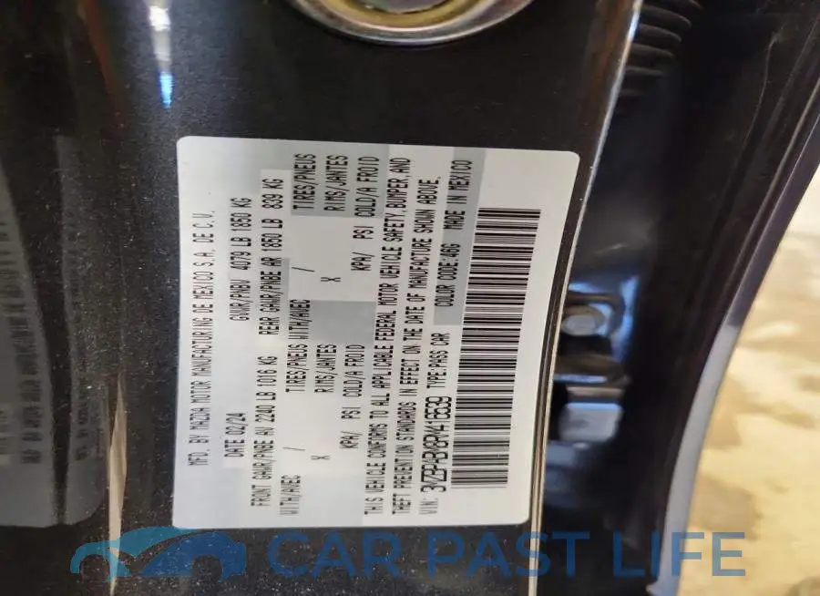 3MZBPABM8RM416539# 12