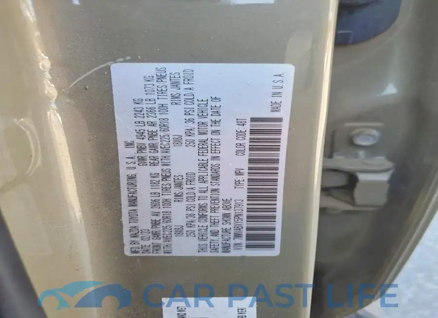 7MMVABXY5PN137913# 14