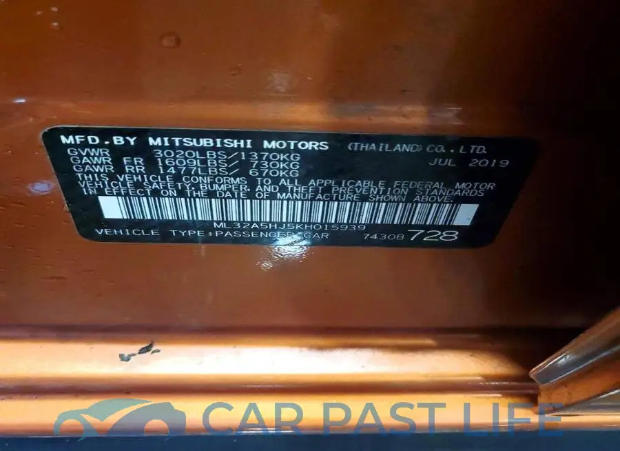 ML32A5HJ5KH015939# 13