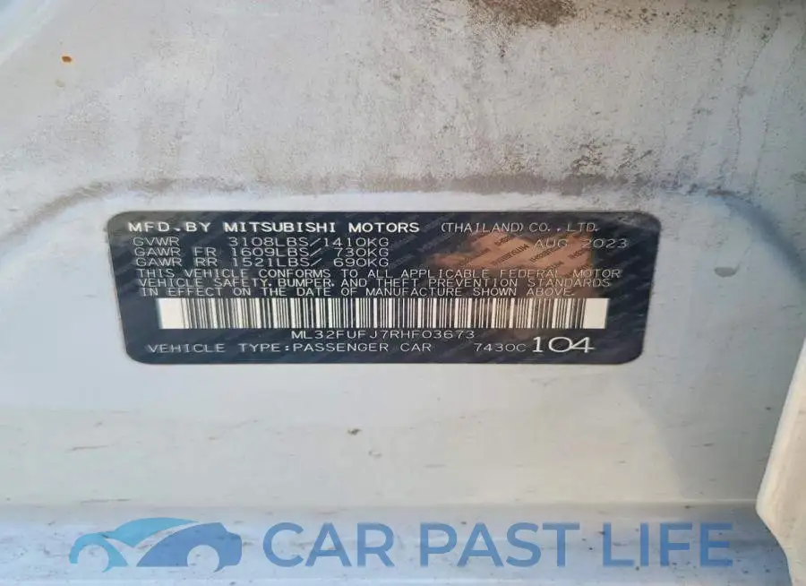 ML32FUFJ7RHF03673# 13