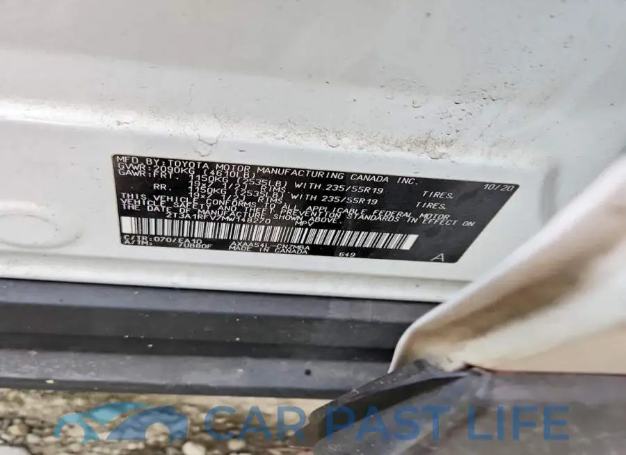 2T3A1RFV7MW148270# 13