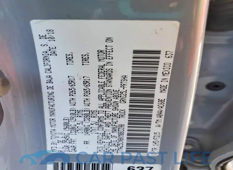 3TMAZ5CN8KM083398# 12