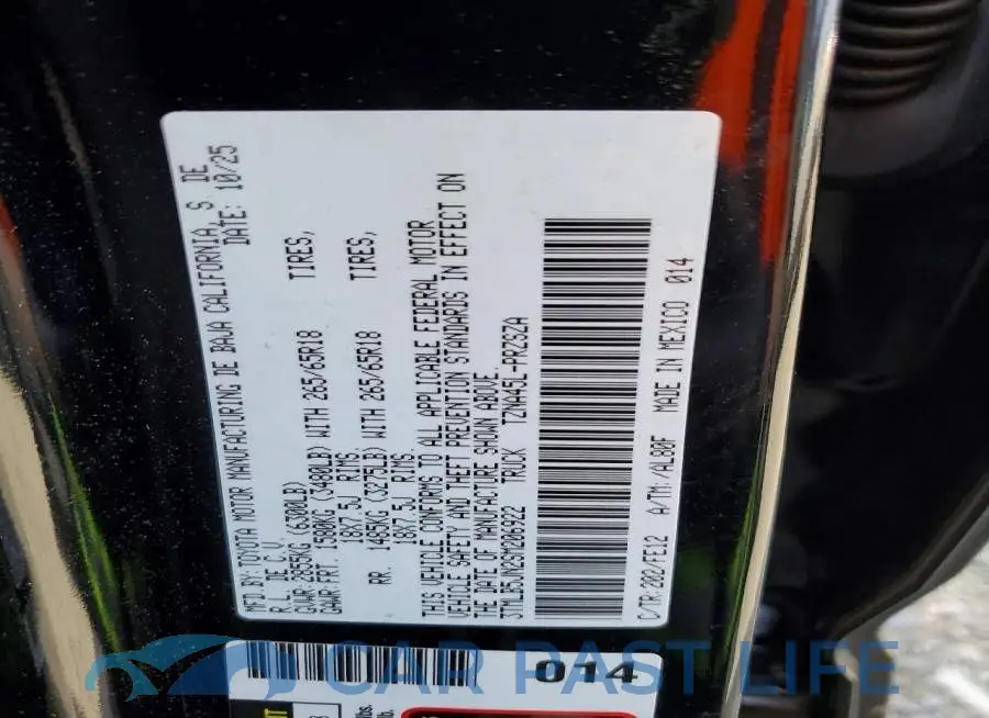 3TMLB5JN2SM206922# 12