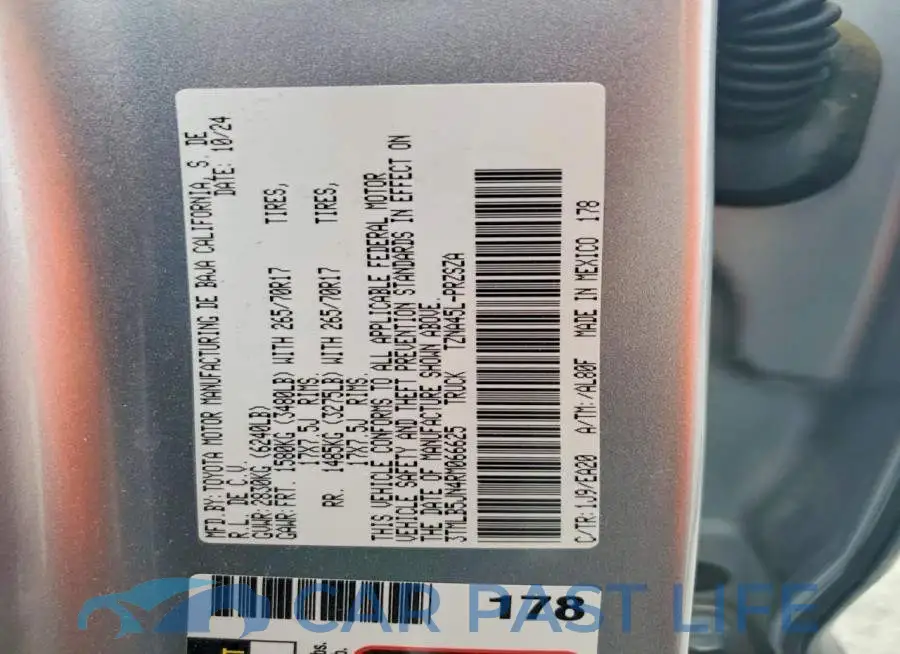 3TMLB5JN4RM066625# 12