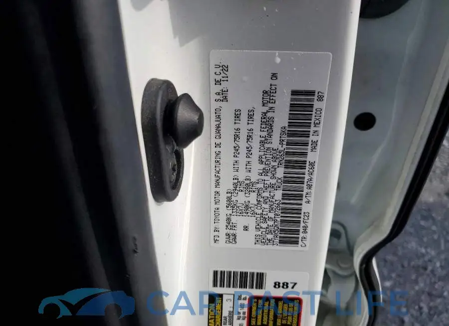 3TYAX5GN7PT072663# 12