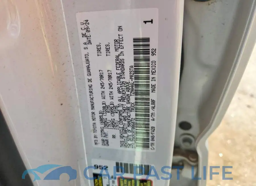 3TYLD5KN1RT006072# 12