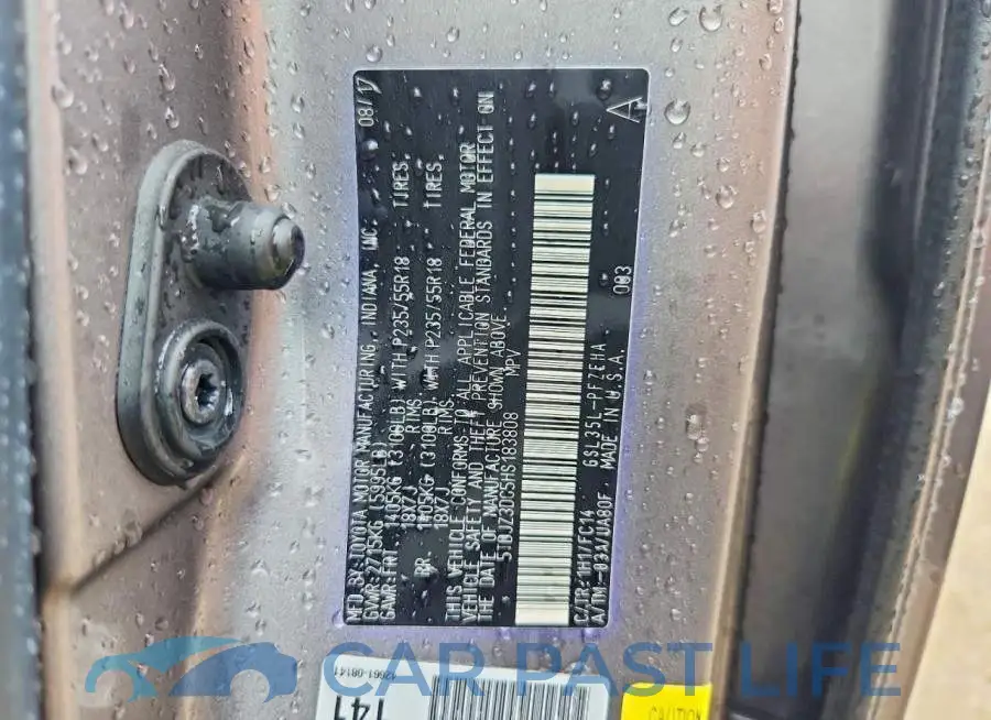 5TDJZ3DC5HS183808# 13