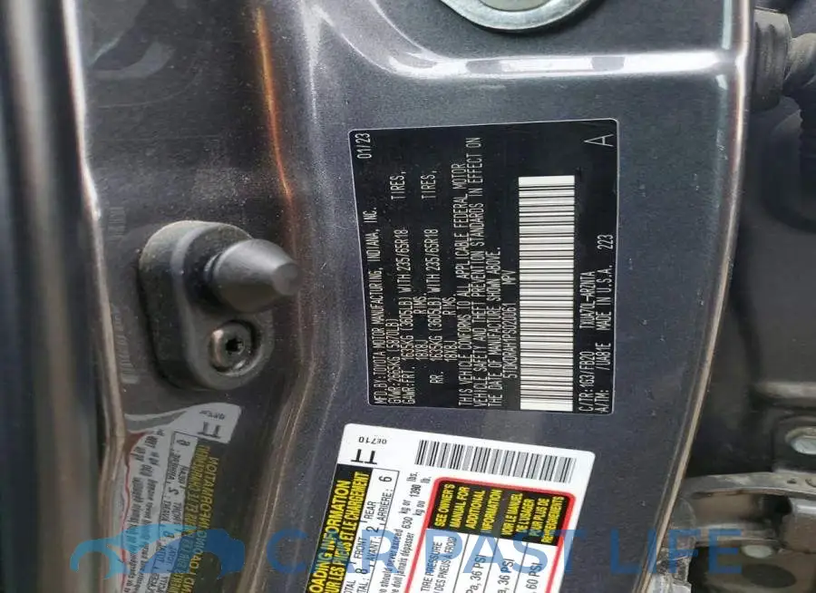5TDKDRAH1PS020061# 13