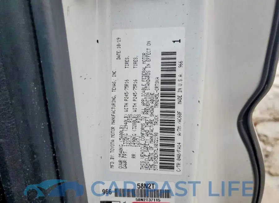 5TFSX5EN7LX072198# 12