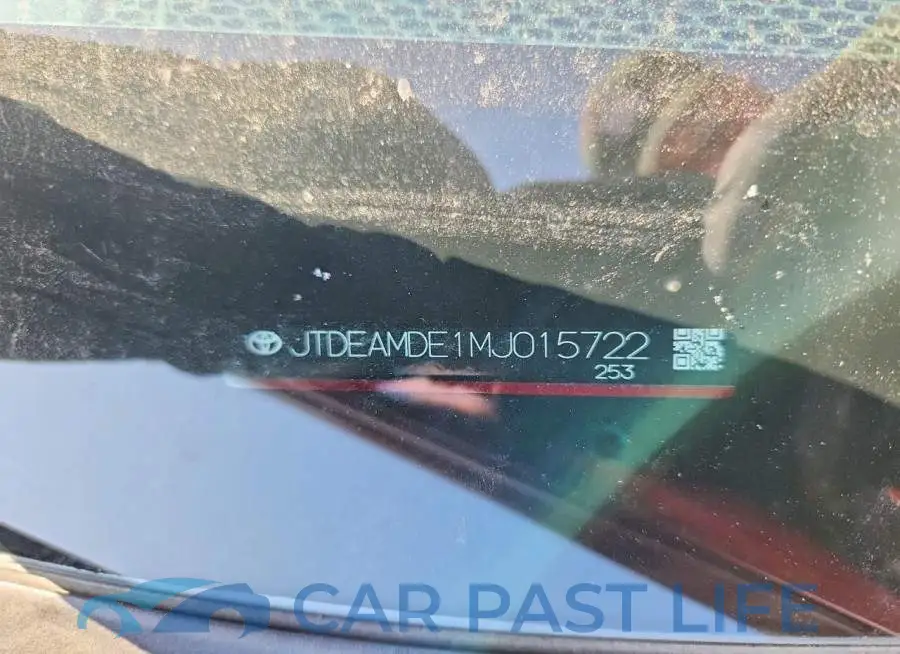 JTDEAMDE1MJ015722# 12