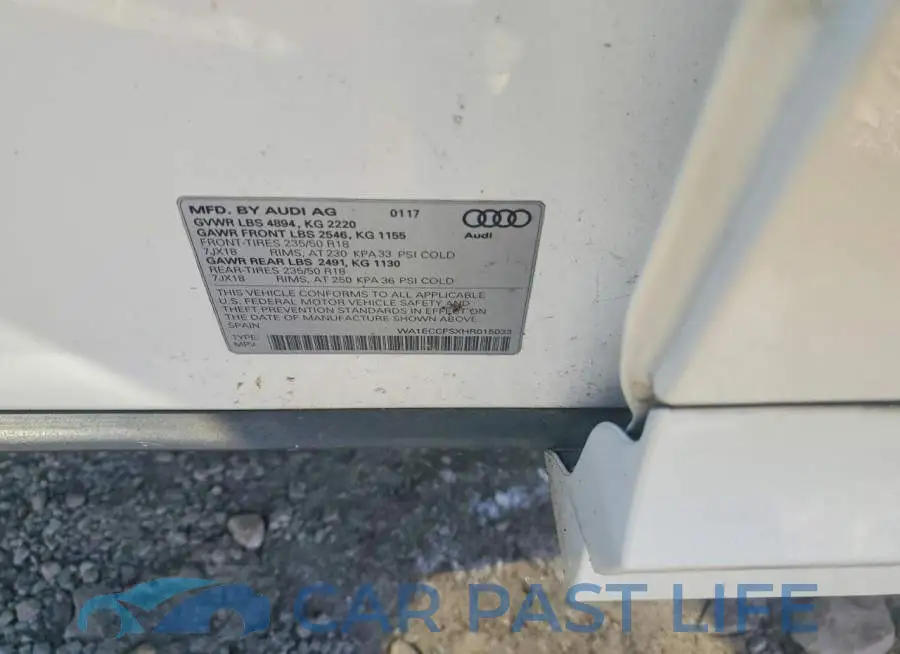 WA1ECCFSXHR015033# 13