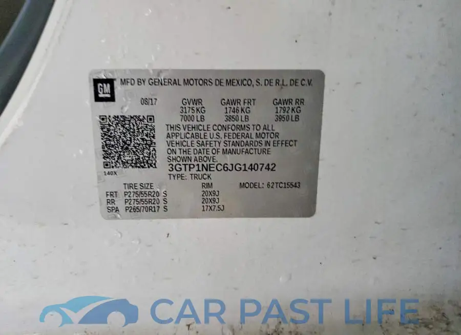 3GTP1NEC6JG140742# 12