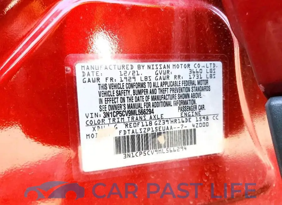 3N1CP5CV9ML566294# 13