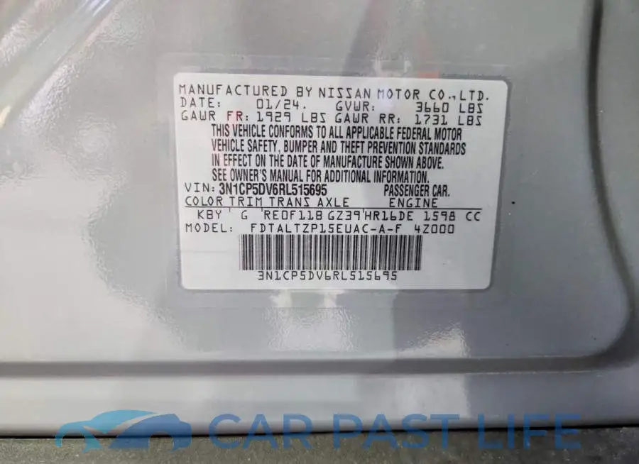 3N1CP5DV6RL515695# 12