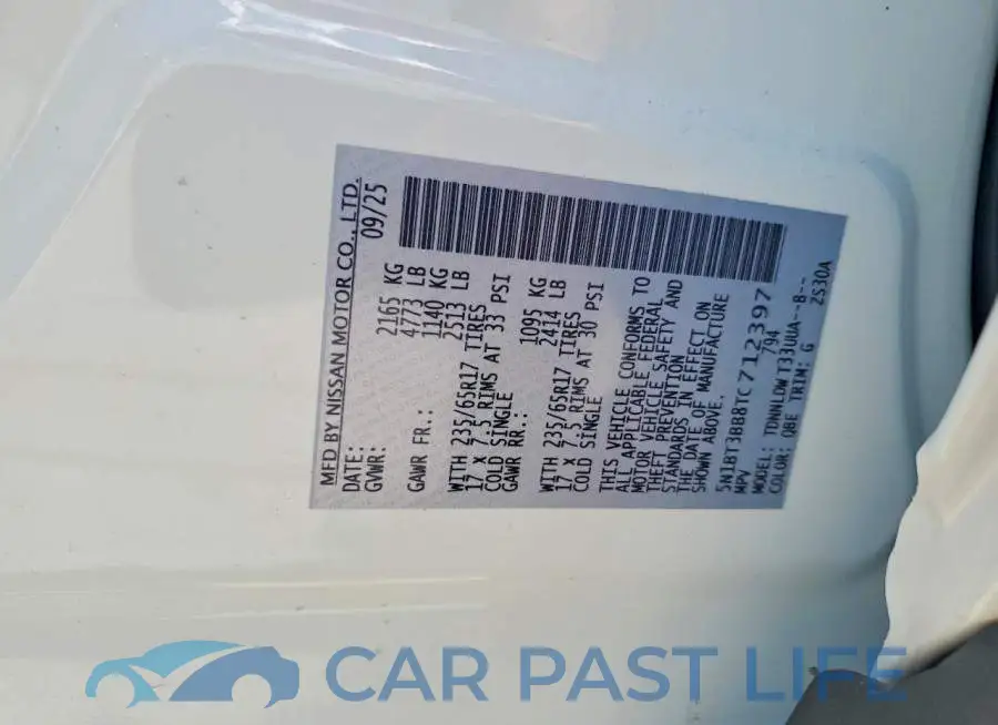 5N1BT3BB8TC712397# 12