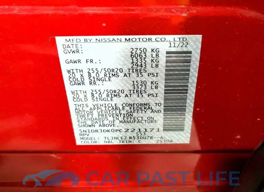 5N1DR3DK0PC221171# 13