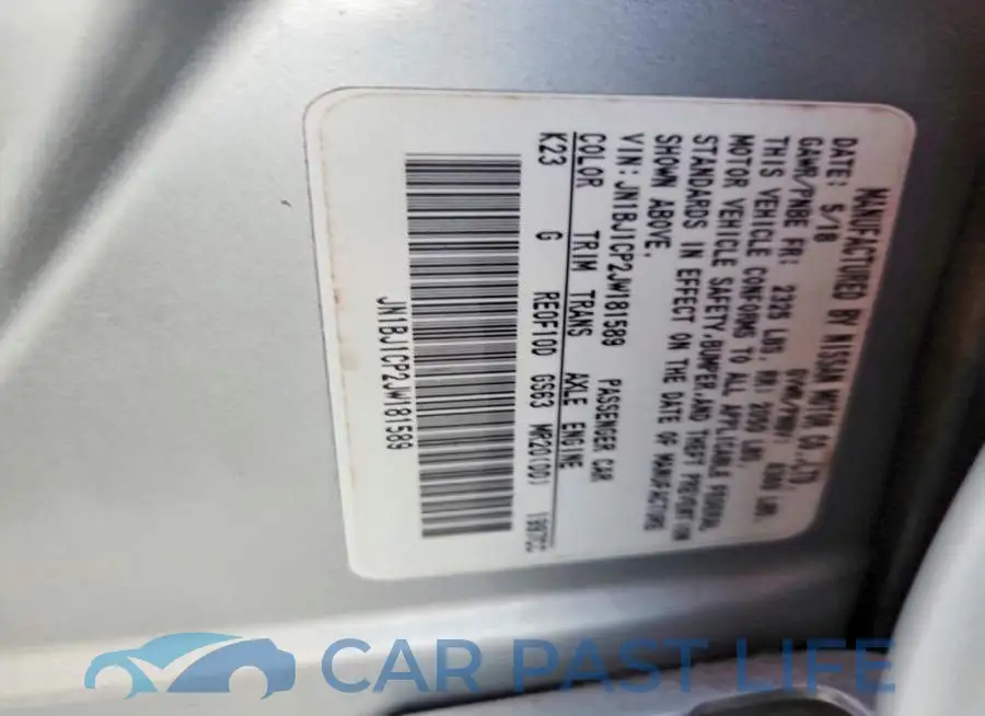 JN1BJ1CP2JW181589# 12