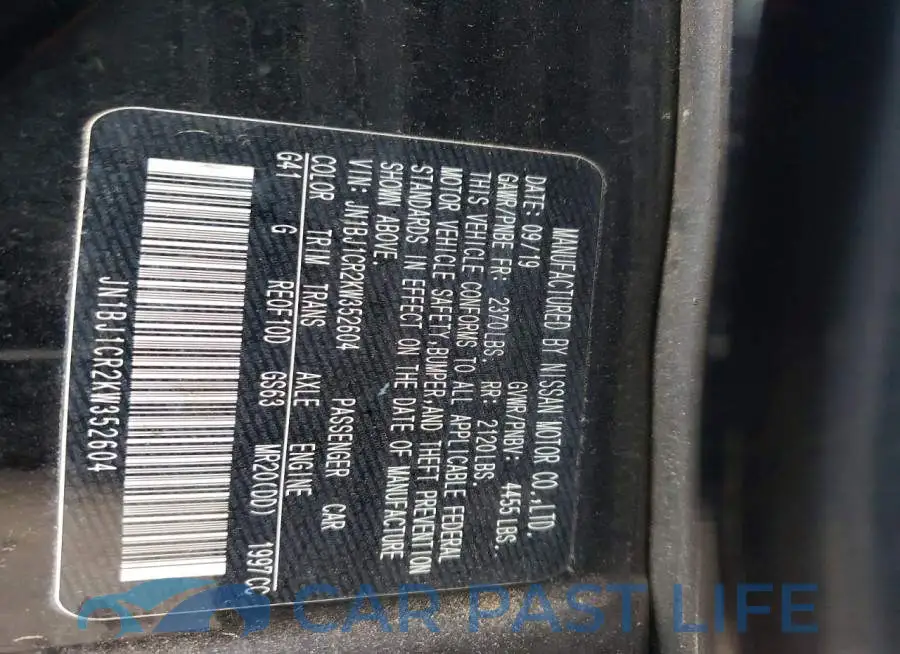 JN1BJ1CR2KW352604# 12