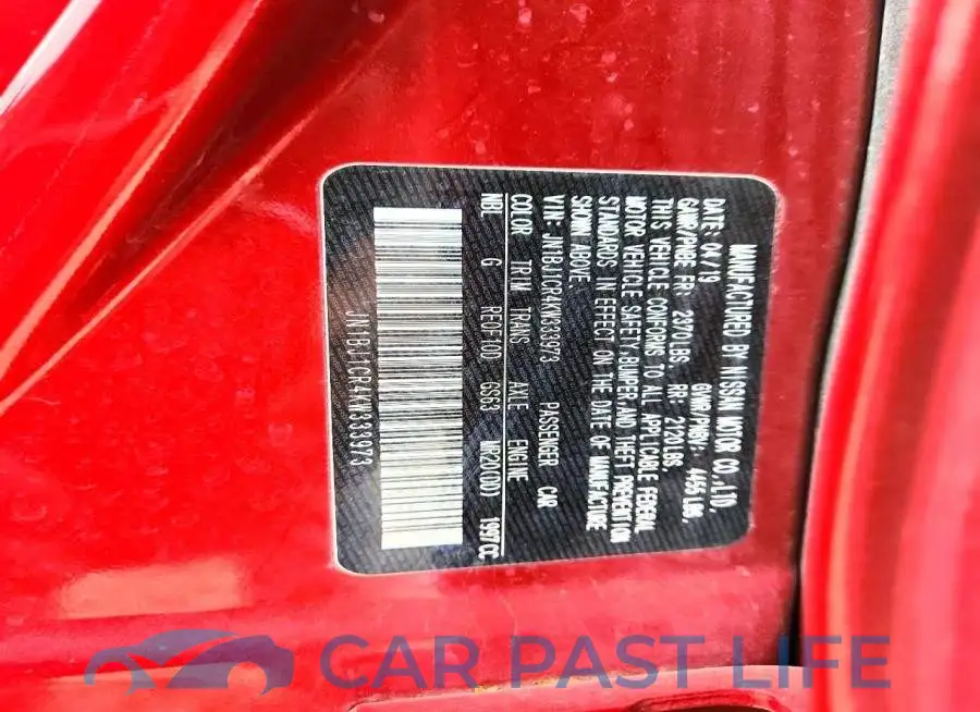 JN1BJ1CR4KW333973# 13