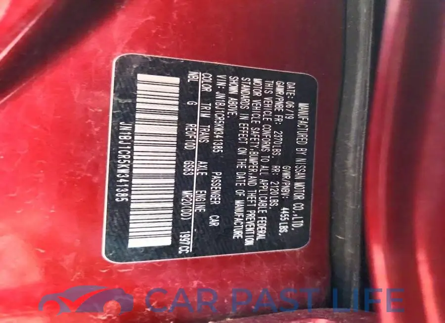 JN1BJ1CR5KW341385# 13